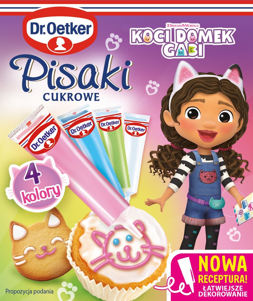 Pisaki cukrowe do dekoracji ciast i deserów 68 g