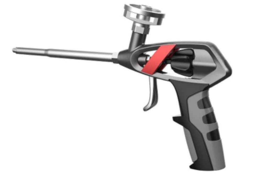 Pistolet do pianki montażowej klejenia styropianu ALU DYNAMIC