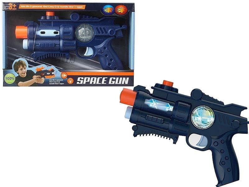 Pistolet na baterie dla dzieci do zabawy