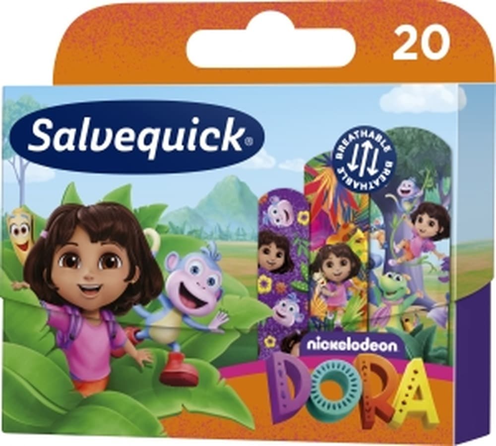 Plastry dla dzieci Salvequick Dora 20 sztuk