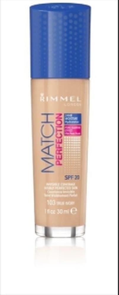 Podkład do twarzy Rimmel Match Perfection 103 True Ivory