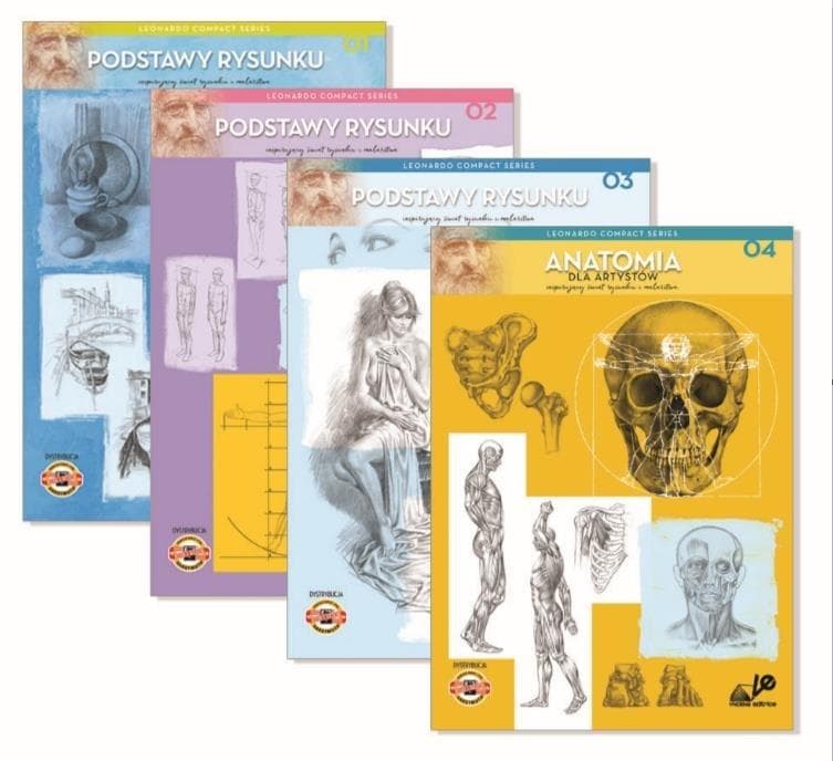 Koh-I-Noor Podstawy rysunku Tom 2: Kompletny poradnik dla początkujących artystów