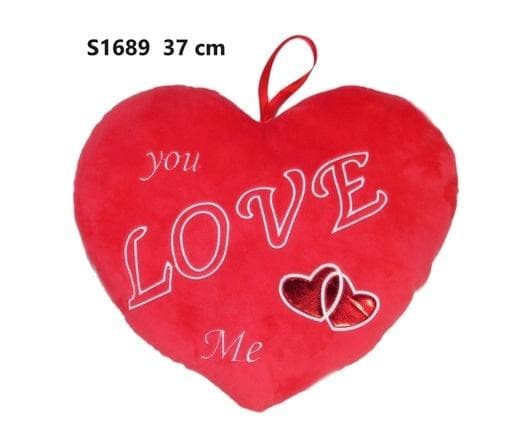 Poduszka dekoracyjna Serce 37 cm