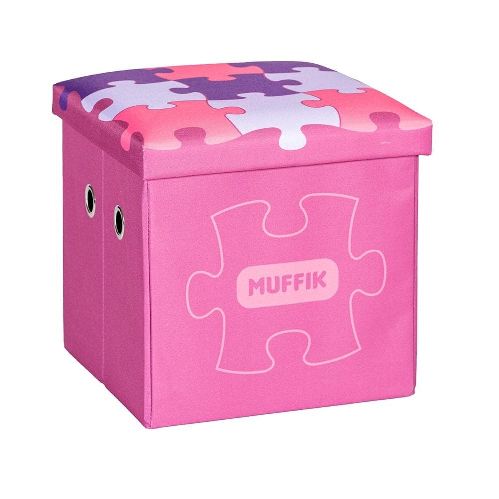 Pojemnik mały różowy do przechowywania mat ortopedycznych Muffik