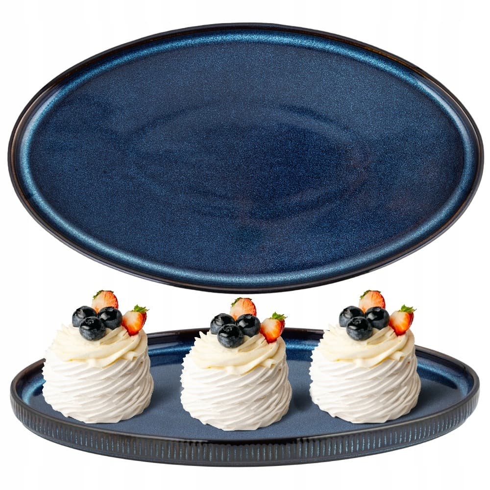 Półmisek dekoracyjny Navy Blue 31,5 cm