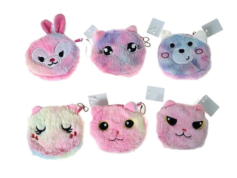 Pluszowa portmonetka zwierzątko MIX