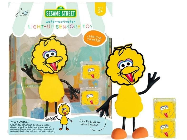 Figurka do kąpieli Wielki Ptak z kostkami świecącymi Glo Pals