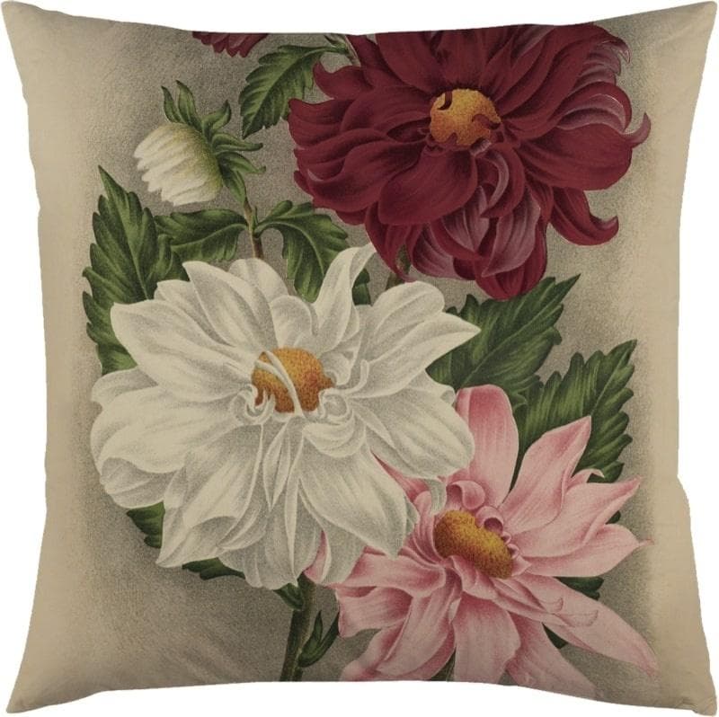 Poszewka dekoracyjna na poduszkę Dalia fioletowa 50x50 cm