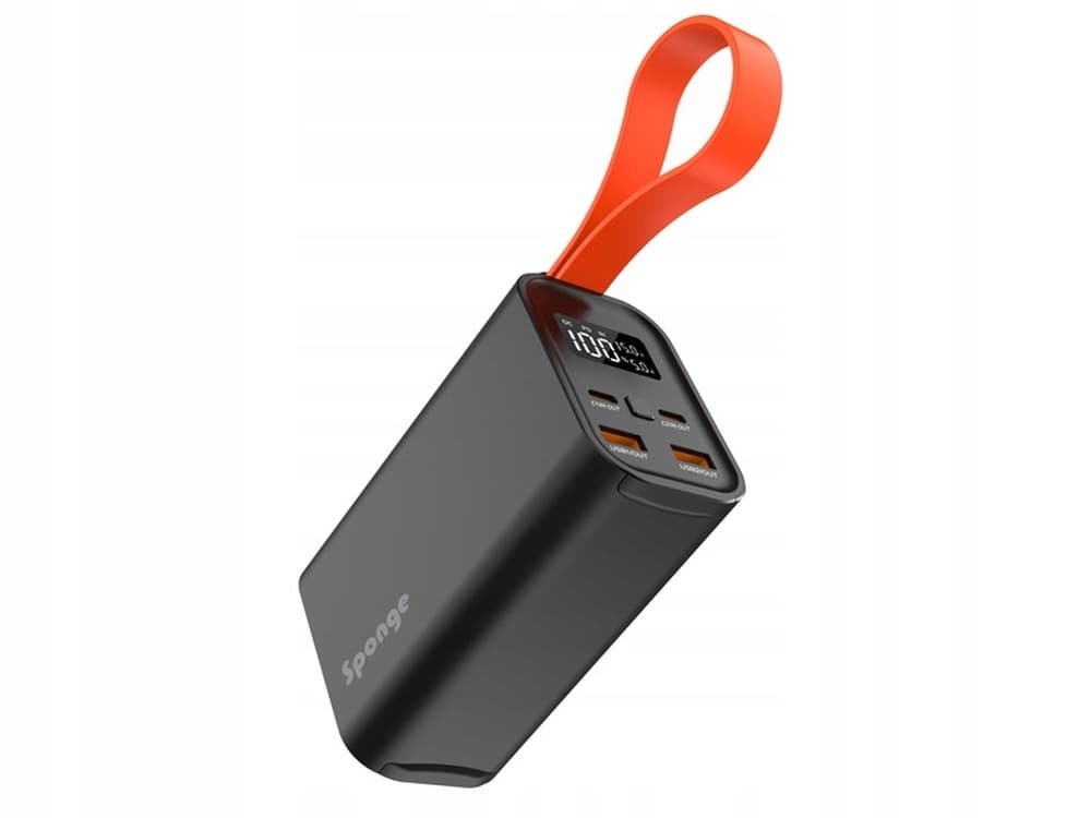 Powerbank o pojemności 30000 mAh i mocy 100W