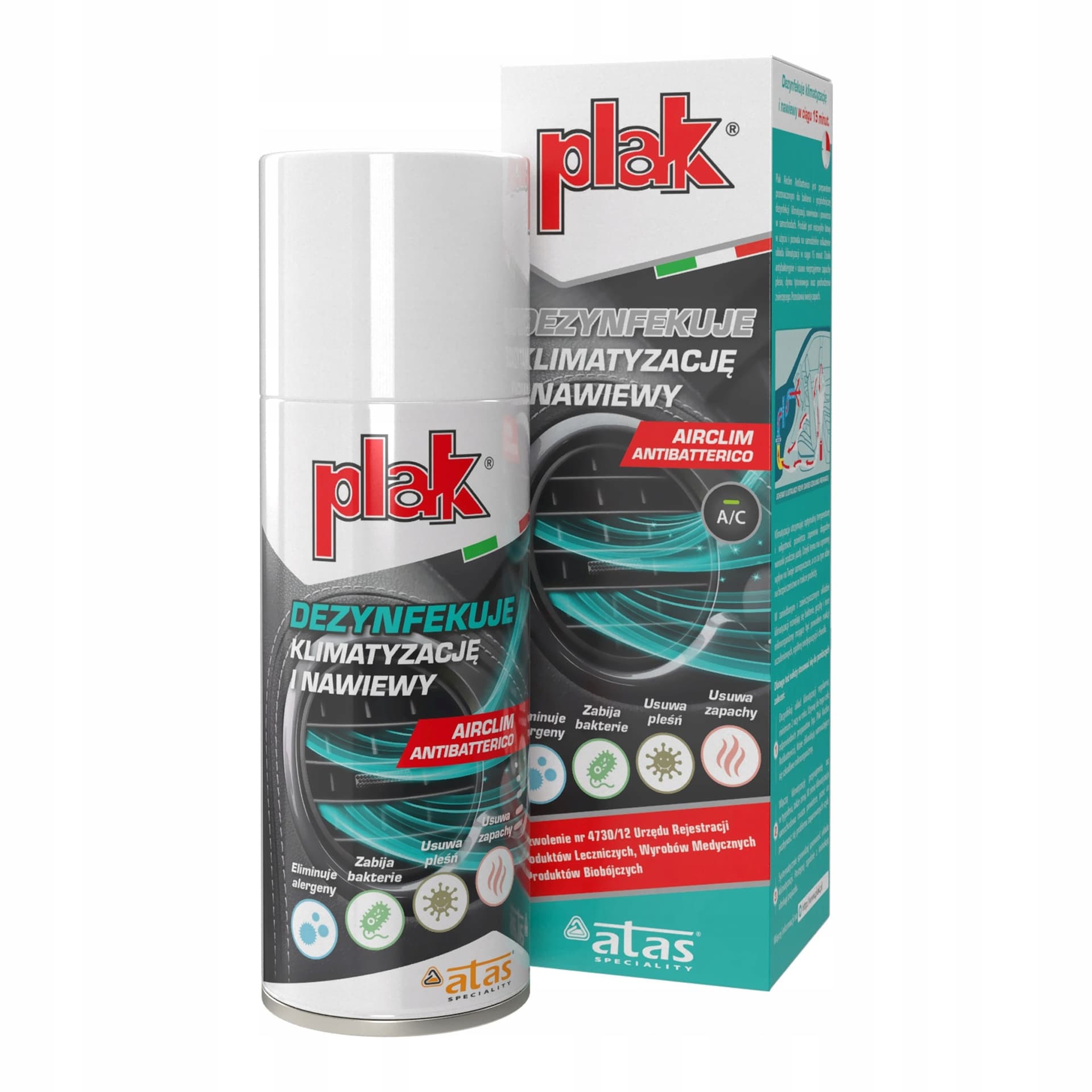 Preparat do dezynfekcji klimatyzacji 200 ml