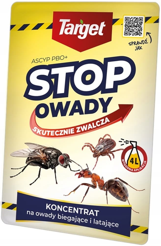 Preparat owadobójczy do zwalczania owadów latających i biegających