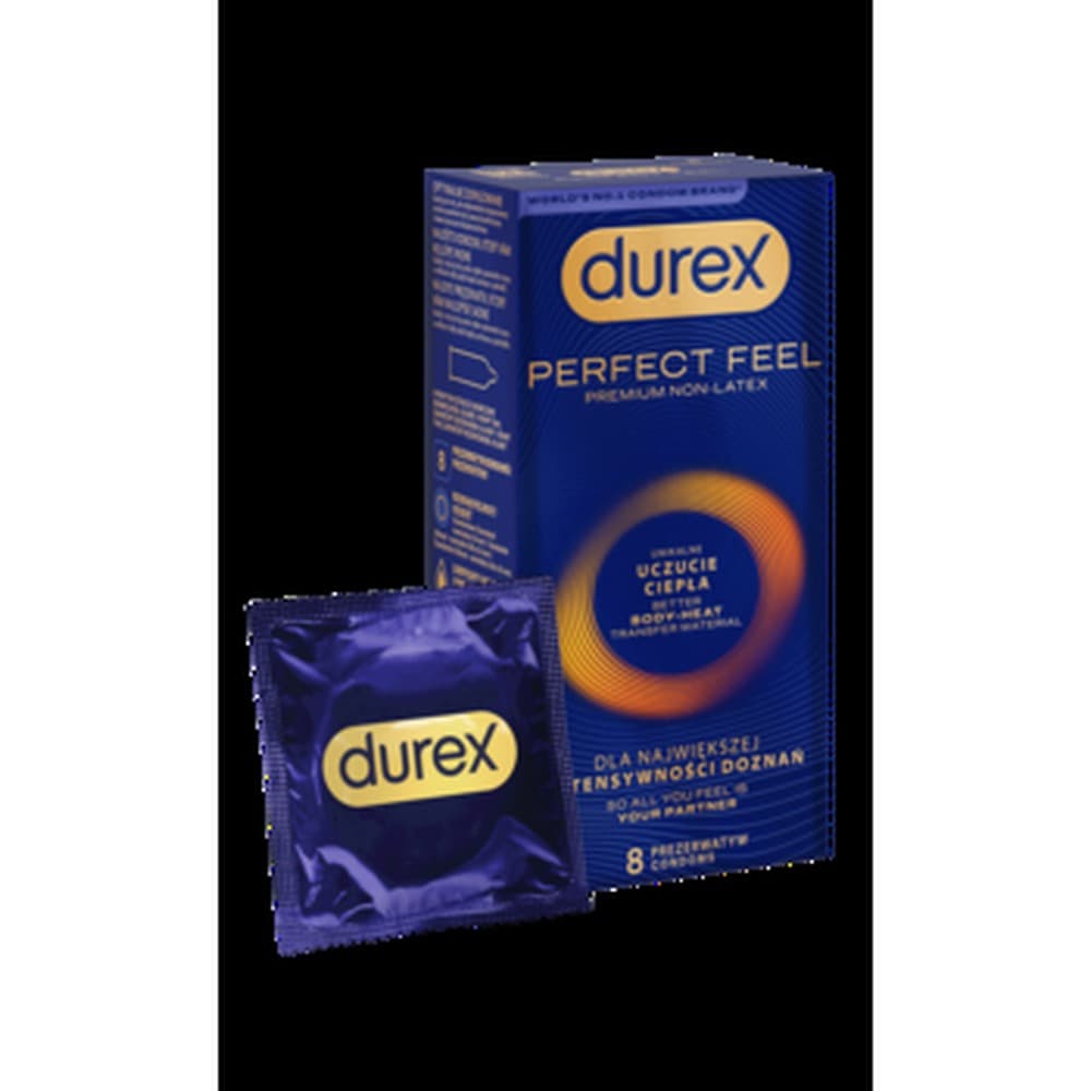 Prezerwatywy Durex Perfect Feel supercienkie 8 sztuk