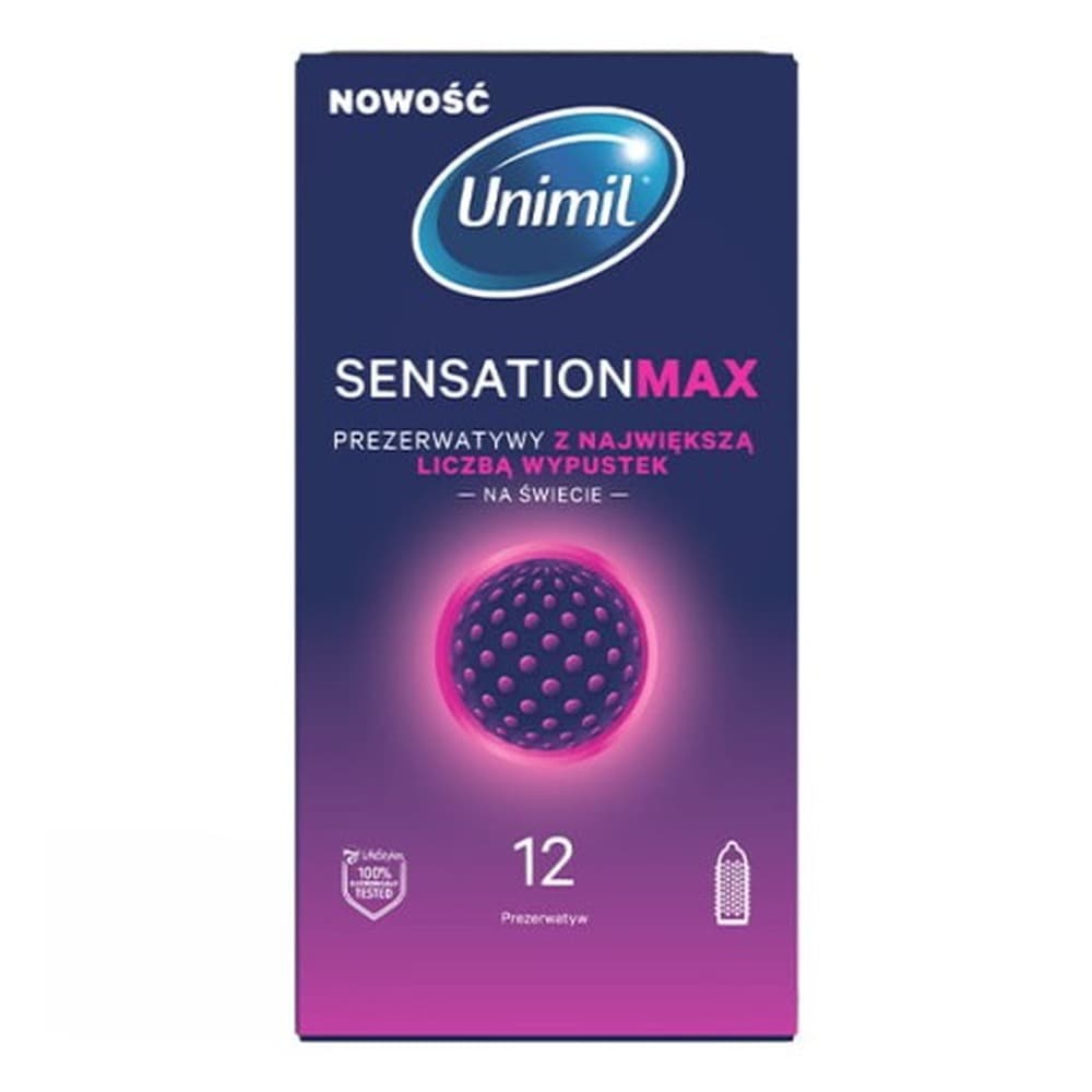 Prezerwatywy Unimil Sensation Max - dla maksymalnych doznań