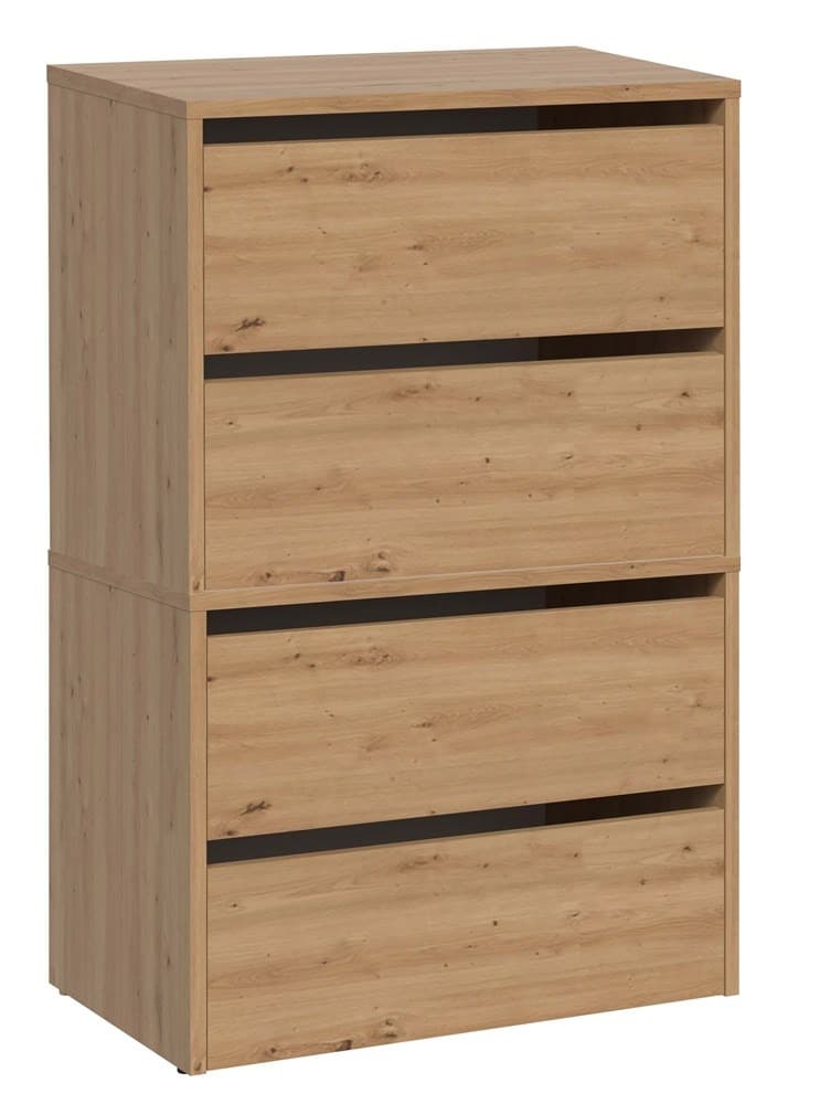 Szafka na obuwie MODO X2 w kolorze dąb artisan