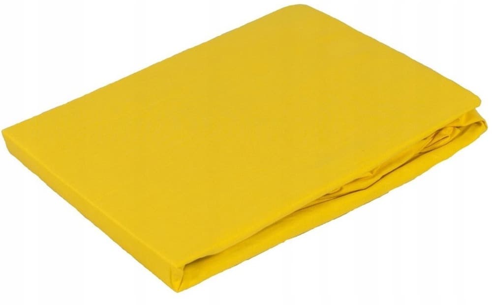 Prześcieradło satynowo-gumowe z gumką 220x200 cm beżowe