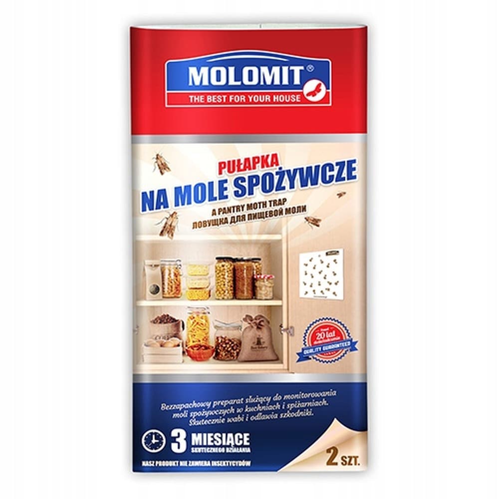 Pułapka na mole spożywcze Molomit 2 sztuki