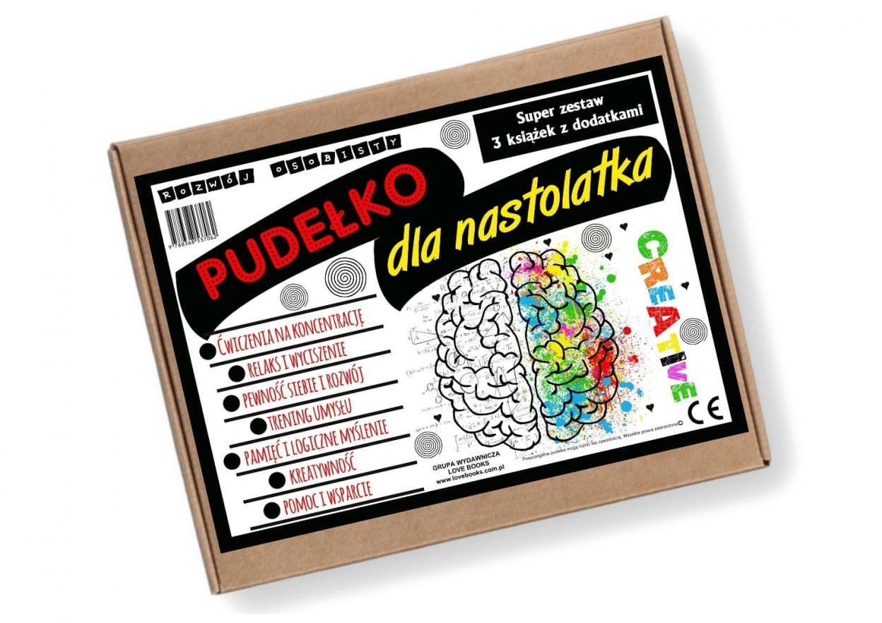 Pudełko prezentowe dla nastolatka Love Books