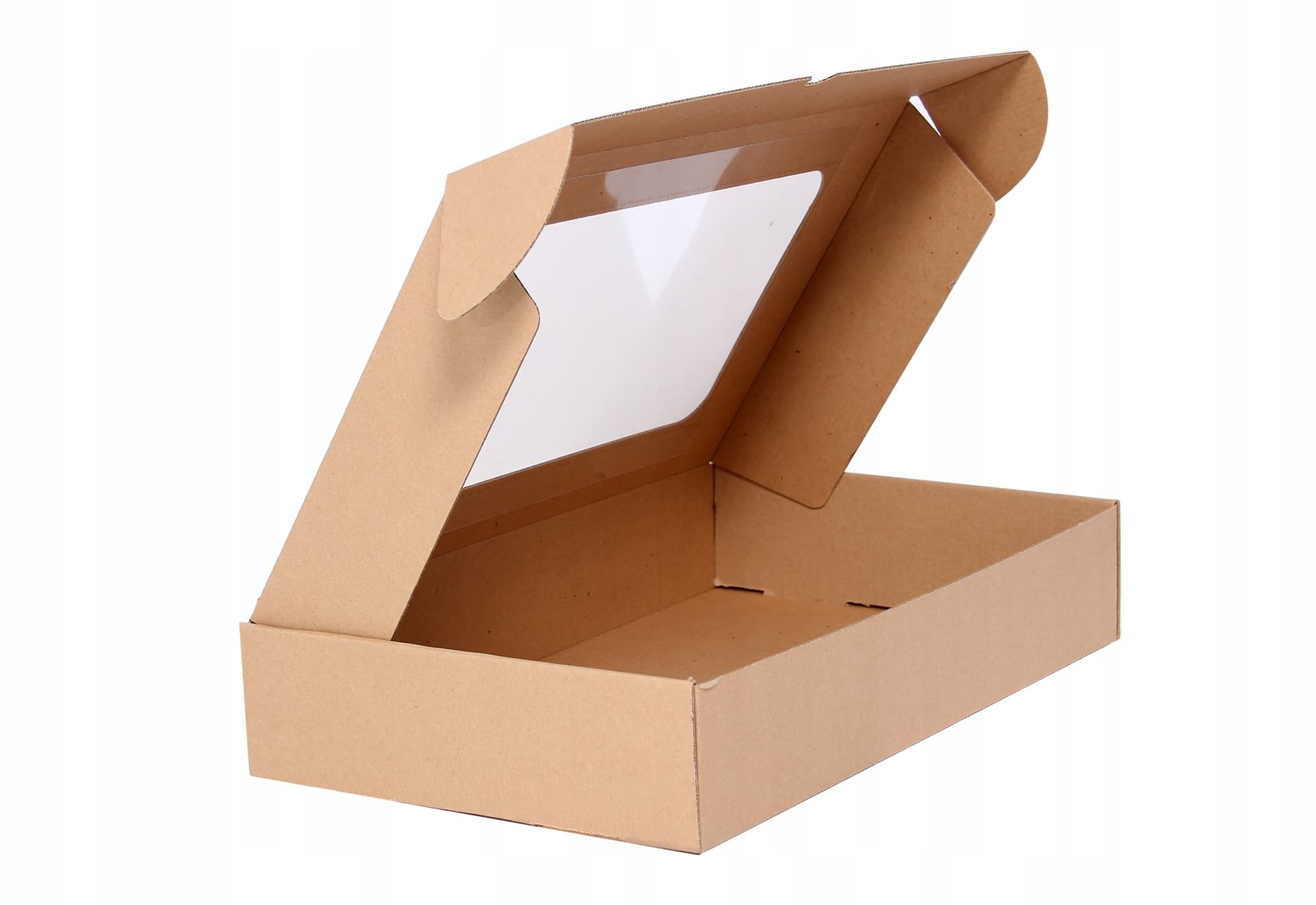 Pudełko ozdobne kartonowe brązowe 30 x 20 x 10 cm