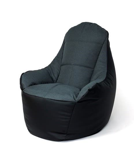 Pufa worek sako BOSS czarno-grafitowa XXL 140x90 cm