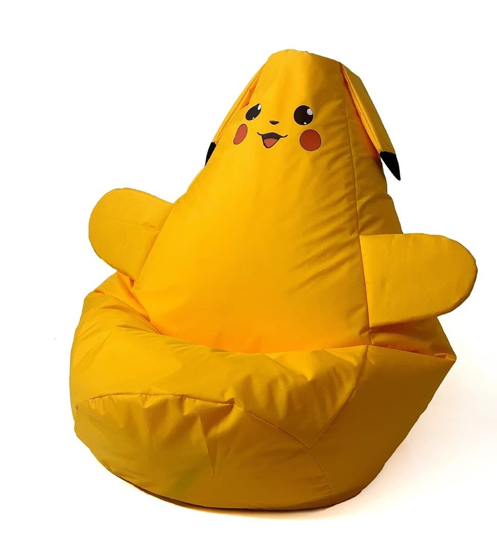 Pufa worek sako PIKACHU żółty rozmiar XL 130x90 cm