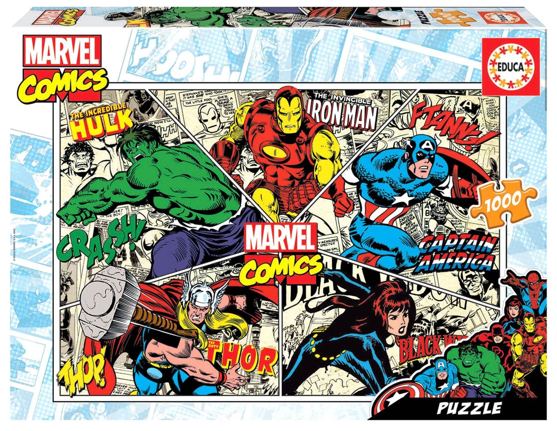 Puzzle 1000 Komiksy Marvela 109539