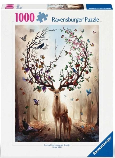 Puzzle 1000 elementów Magiczny jeleń Ravensburger
