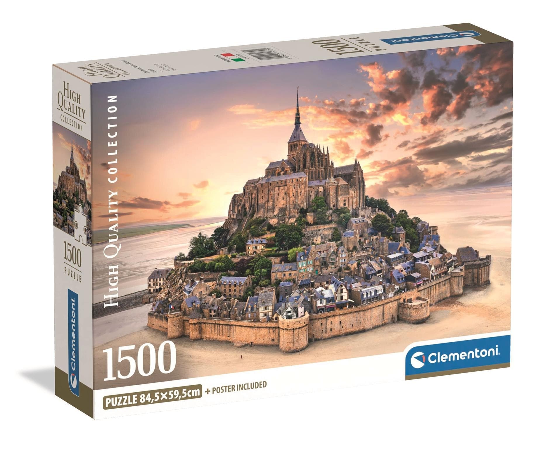 Puzzle 1500 Compact The Mount Saint Michel Rising 31730