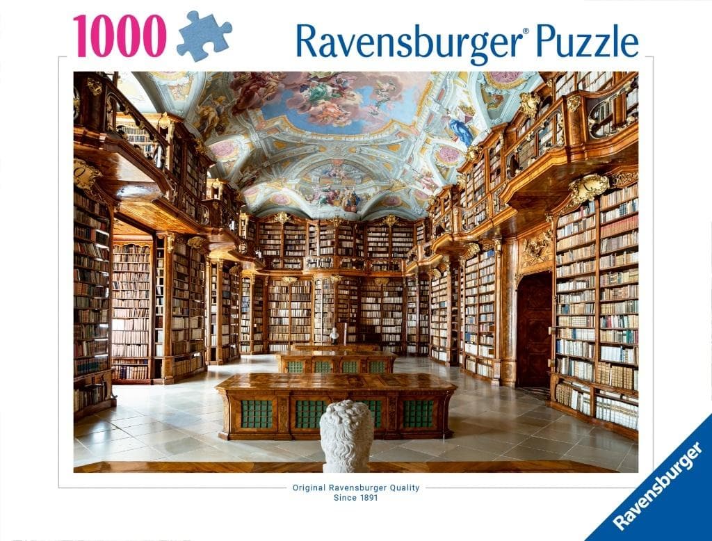 Puzzle 2D Biblioteka 1000 elementów Ravensburger
