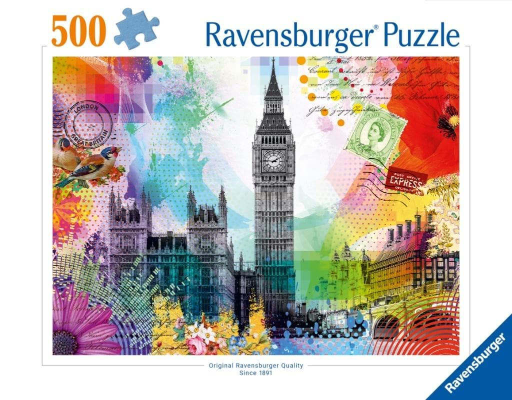 Puzzle 2D Londyn 500 elementów Ravensburger