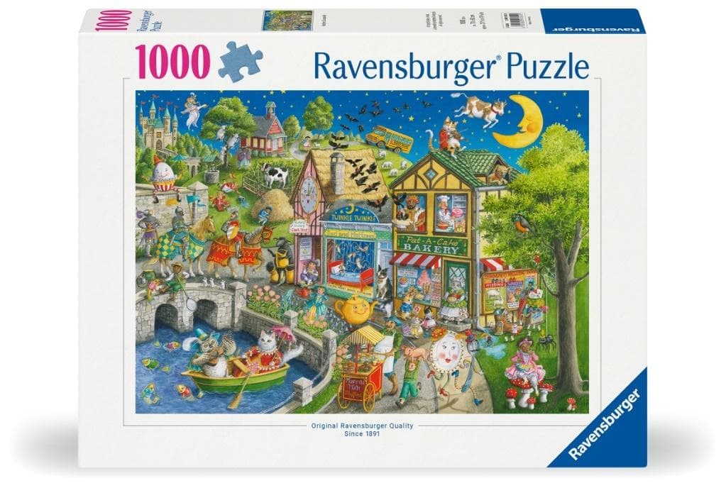 Puzzle 2D Mother Gooseville 1000 elementów Ravensburger