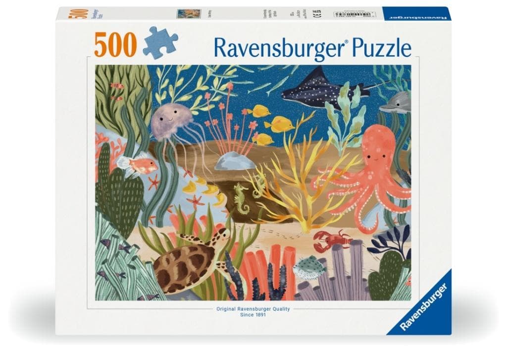 Puzzle 2D Ravensburger Oceaniczna fantazja 500 elementów