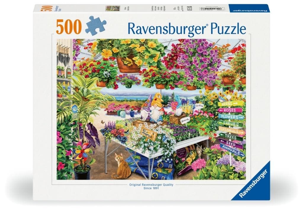 Puzzle 2D Rajski Ogród 500 elementów Ravensburger