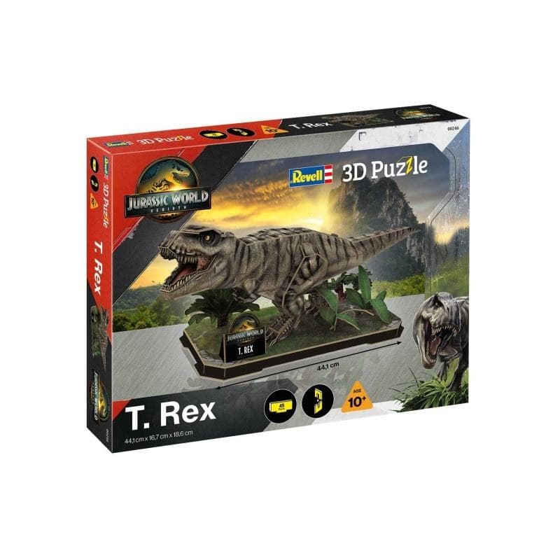 Puzzle 3D Jurassic World Rebirth - Tyranozaur Rex