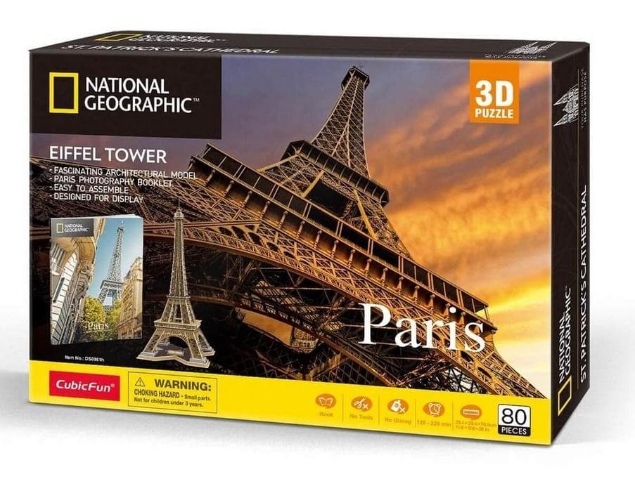 Puzzle 3D Paryż National Geographic 222 elementy