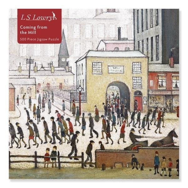 Puzzle 500 elementów Coming from the Mill L.S. Lowry