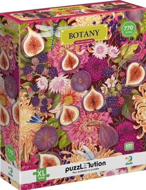 Puzzle Easy-XL Botanika Figi i Kwiaty 770 elementów