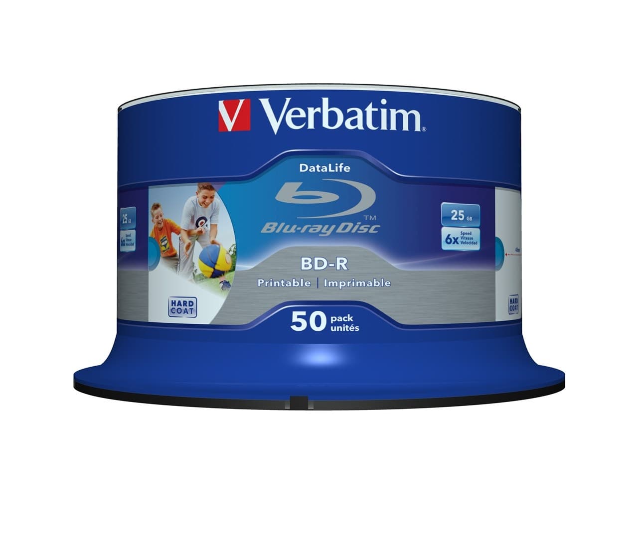 Płyty Blu-ray Verbatim 25 GB 6x 50 sztuk Cake Box