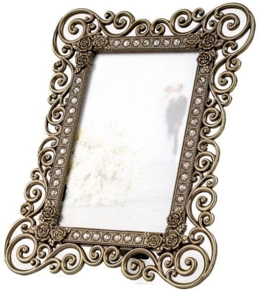 Metalowa ramka na zdjęcia 10x15 cm