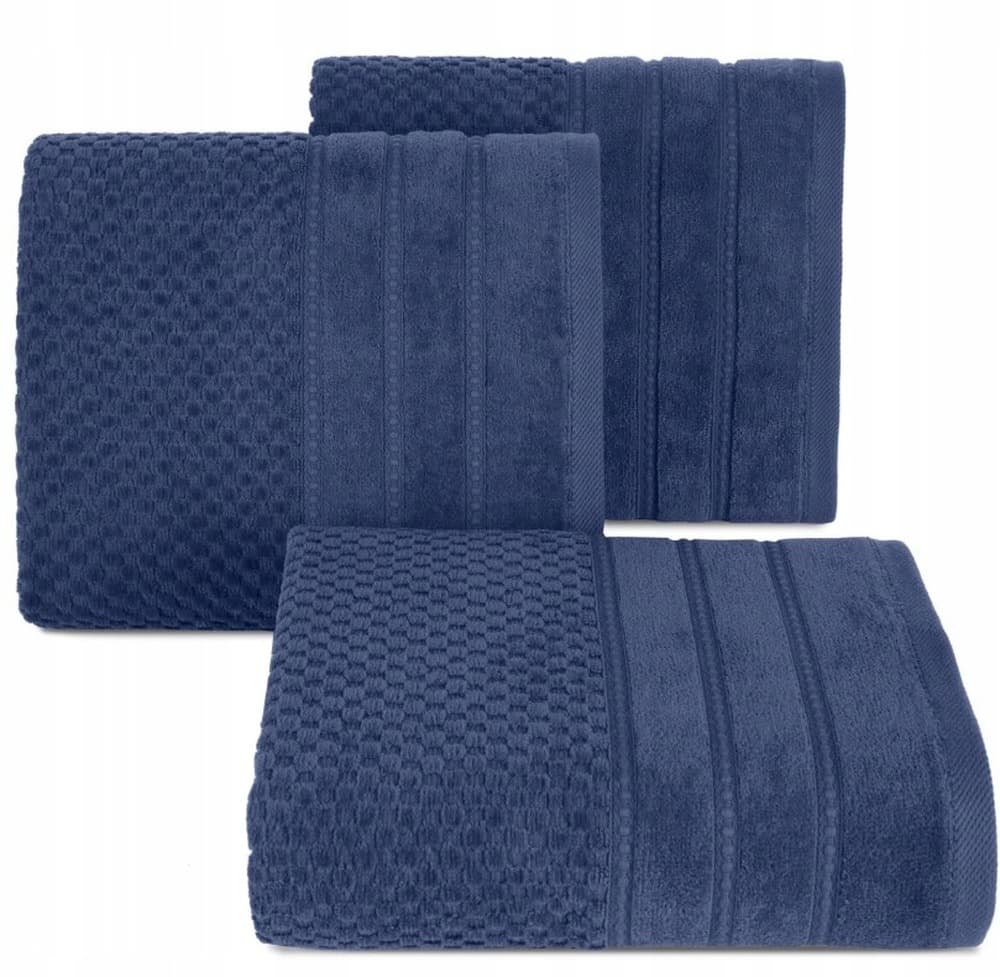Ręcznik frotte Adore 30x50 cm granatowy