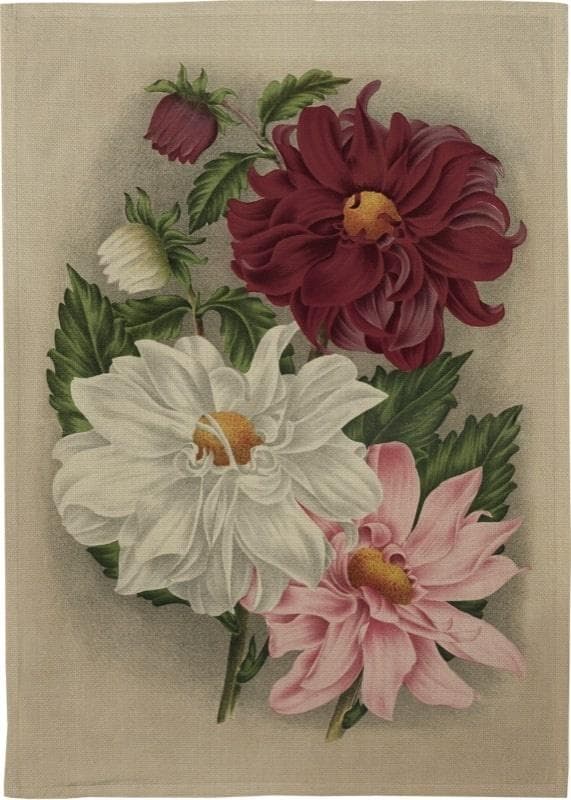 Ręcznik kuchenny Dalia fioletowa 50 x 70 cm