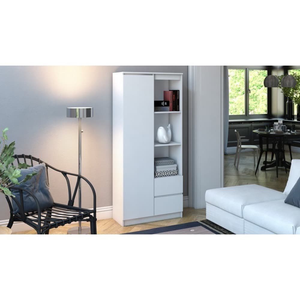 Regał biurowy RS-80 BILY BIAŁY KOMPLET