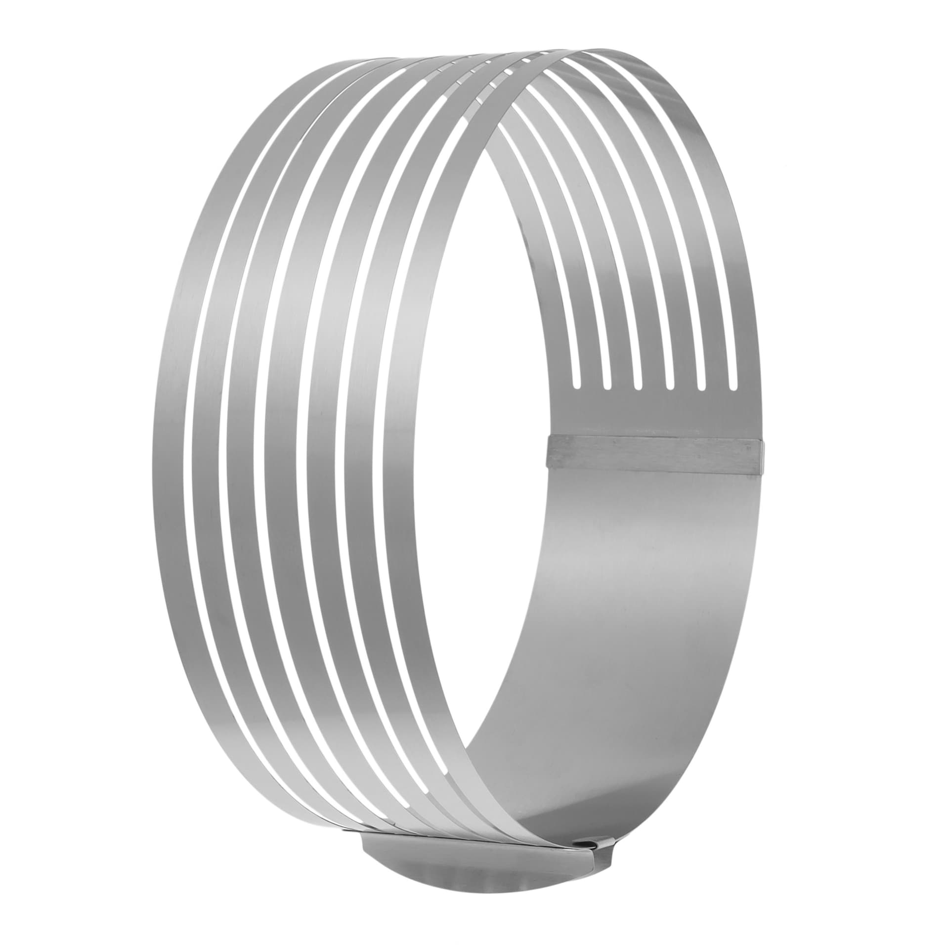 Regulowana obręcz do ciast ze stali nierdzewnej Kinghoff