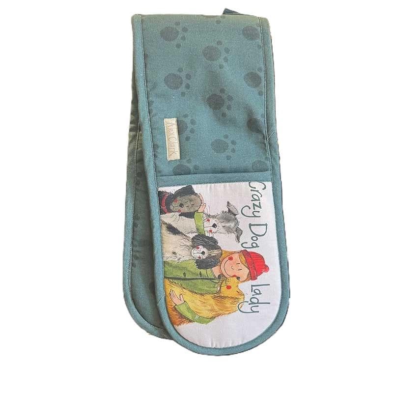 Rękawica kuchenna Crazy Dog Lady Psiara bawełniana