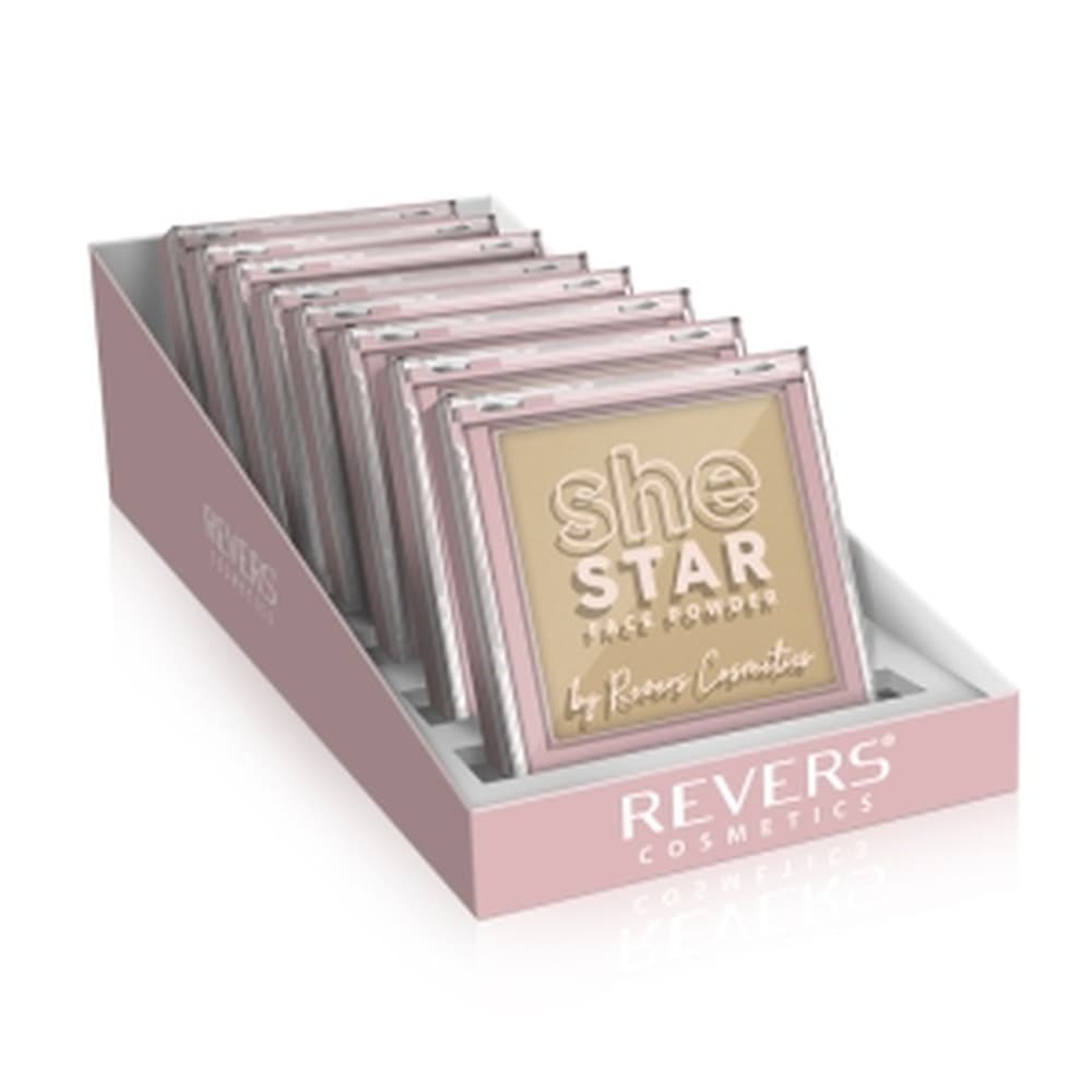 Revers Zestaw Puder She Star Mix A8