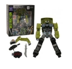 Robot koparka niszczyciel zielony model 4/7