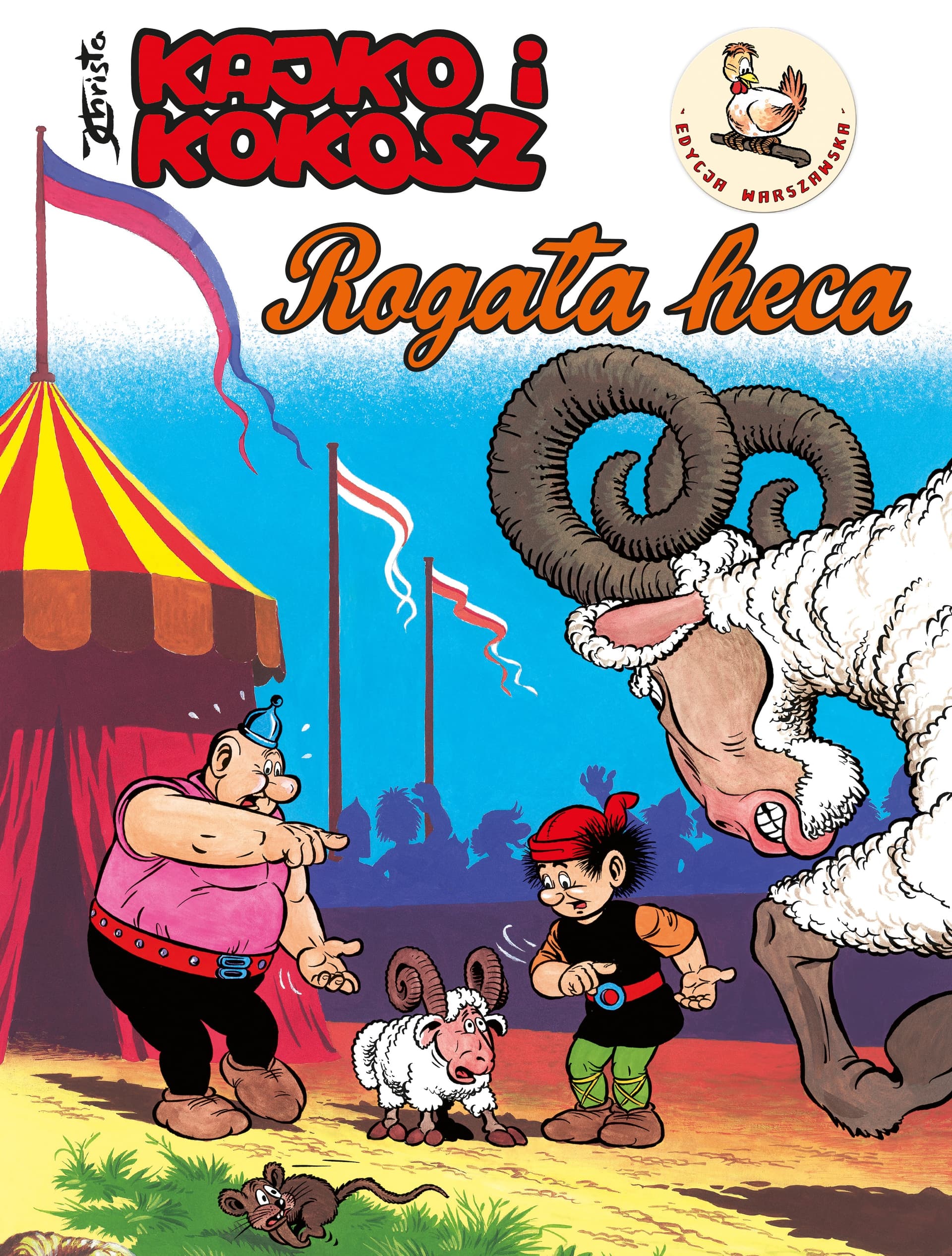 Rogata heca. Kajko i Kokosz wyd. regionalne (gwara warszawska)