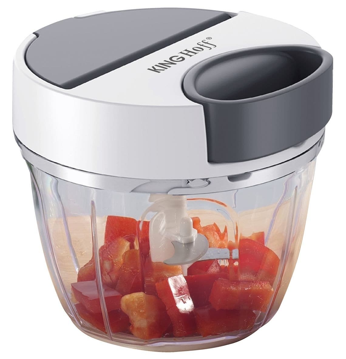 Rozdrabniacz kuchenny KINGHOFF 900 ml biało-szary
