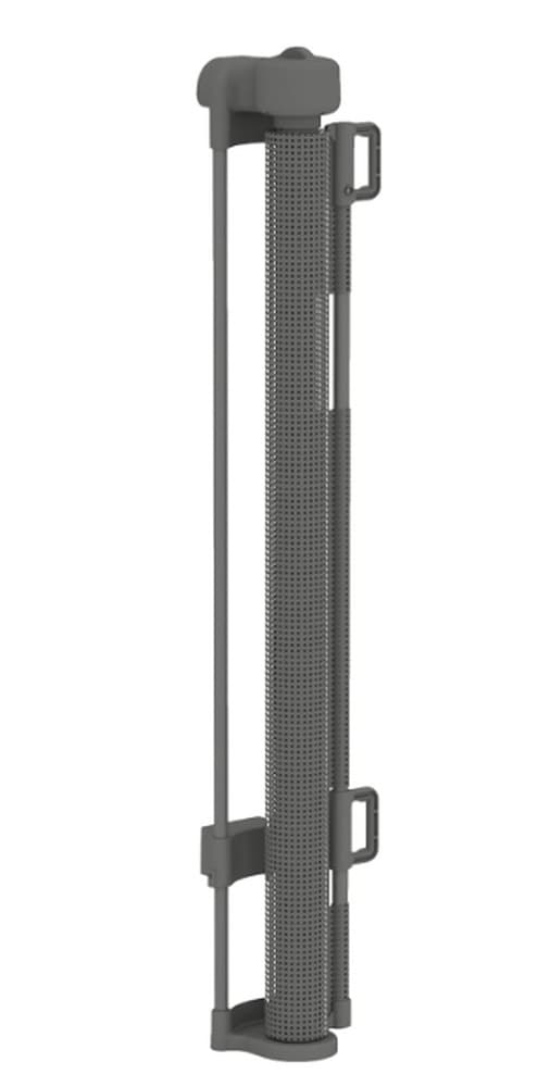 Rozkładana bramka z siatką zabezpieczająca dla dzieci i zwierząt