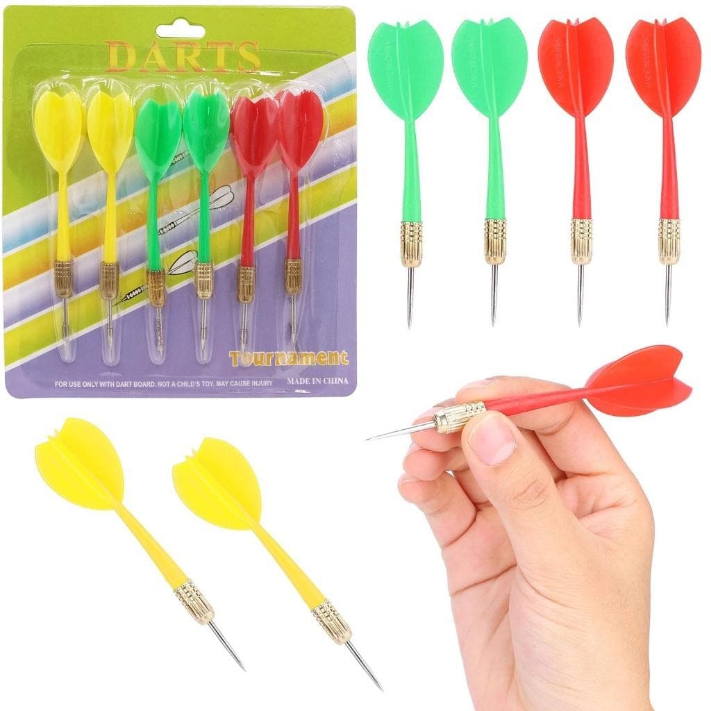 Rzutki do darta ostre 6 sztuk