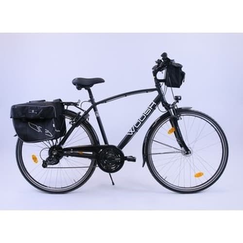 Torba męska na ramię TKB 28 WOOSH czarna